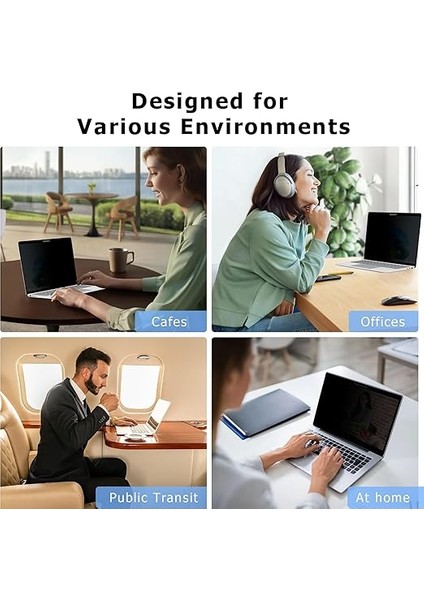 Gizlilik Ekranı Macbook Pro 13 Inç (2016-2022, M1, M2) / Macbook Air 13 In (2018-2021, M1) Için, Mavi Işık Filtresi, Mat Bitiş, Anti-Parlama Göz Koruması – Premium Iş Koruması fırsatları