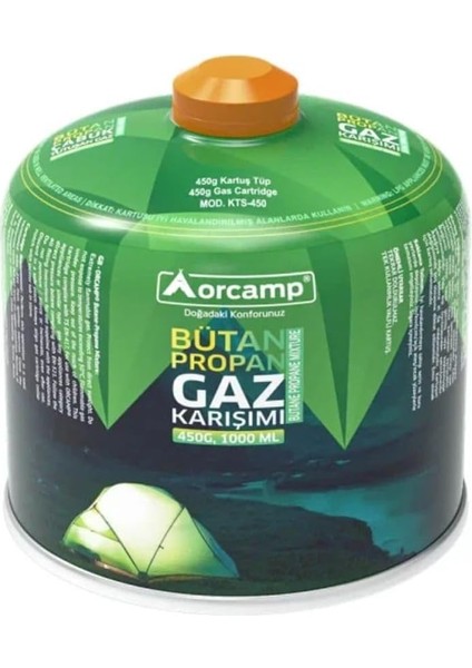 Butan Propan Gaz Kartuşu