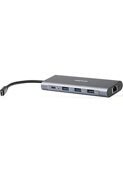 USB 3,1 Type C 9 In 1 Ethernet/hdmı/tf Sd Kart Okuyucu/usb 3,0 / Kulaklık Çoklayıcı Dönüştürücü Çevirici Hub (DK-AC-U31X36) modelleri