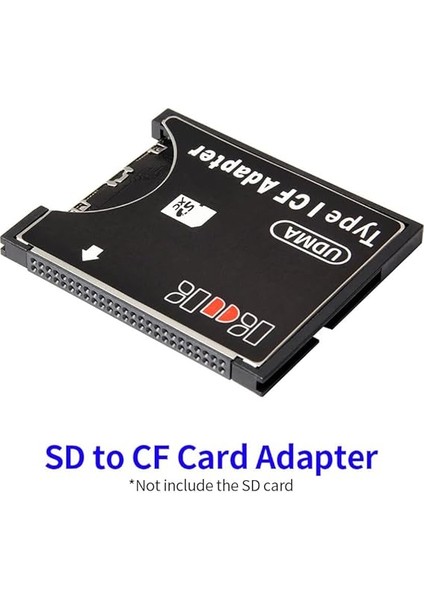 Cf Kart Adaptörüne Sd'den Compact Flash Tip I Karta Dönüştürücü Hafıza Kartı Okuyucu Desteği Wifi Sd Kart fiyatları