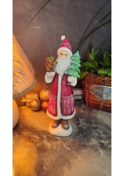 Çam Ağaçlı Noel Baba Polyester Biblo Model 2 fiyatları