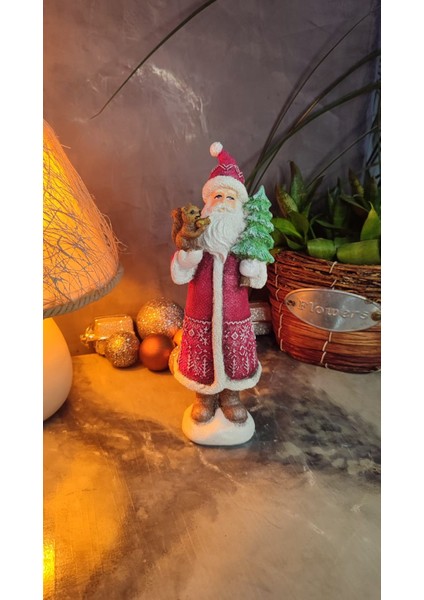 Çam Ağaçlı Noel Baba Polyester Biblo Model 2 indirimleri