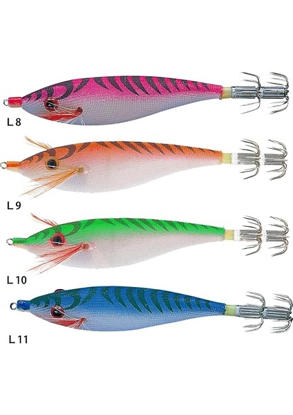 Yo A329-L10 Squid Jig Ultra Cloth Wrapped Sert Balık Unisex, L10, 70 mm fiyatları