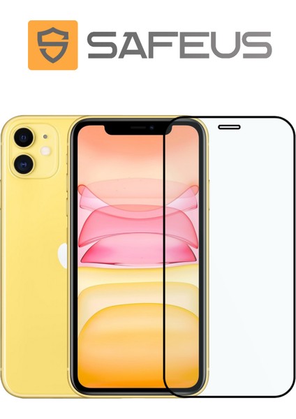 iPhone 11 Tam Kaplayan Parmak İzi Bırakmayan Safir Ekran Koruyucu Cam