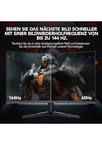 Monitör 27E6QC 27 Inç, 165Hz, Qhd, 2560*1440, 1ms, Va, Adaptive Sync, Monitörler,gaming,hdmı 2.0*2, Dp 1.2*1, Eğilmek, -5~15°, Yukarı ve Aşağı, Görme Açısı 178°, VESA，75*75MM, Kırmızı Siyah fırsatları