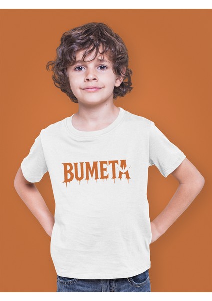 Halloween Bumeta Logo Çocuk Tişört T-Shirt