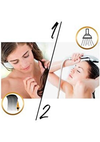 Uzun ve Güçlü Saç Bakım Kremi Bambu ve Biyotin İçerikli 2 x 275 ml Tüm Saç Tipleri İçin