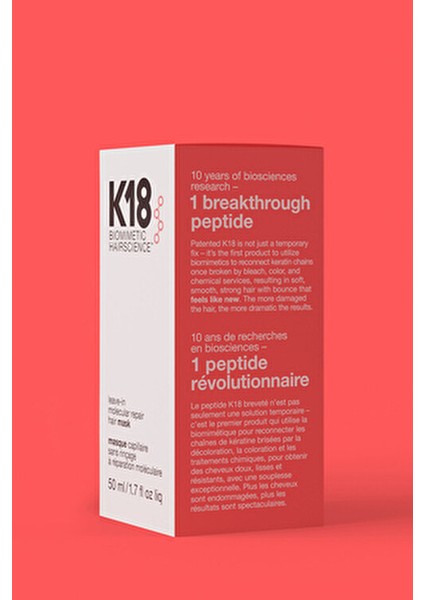 Leave-In Saç Bakım Maskesi Onarıcı Etkiyle 50 ml Tüm Saç Tipleri İçin