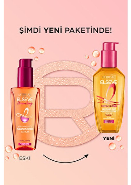 L'oréal Paris Elseve Dream Long Mükemmel Düz Serum 2×100 ml Kabarma Önleyici Etkiyle fiyatları