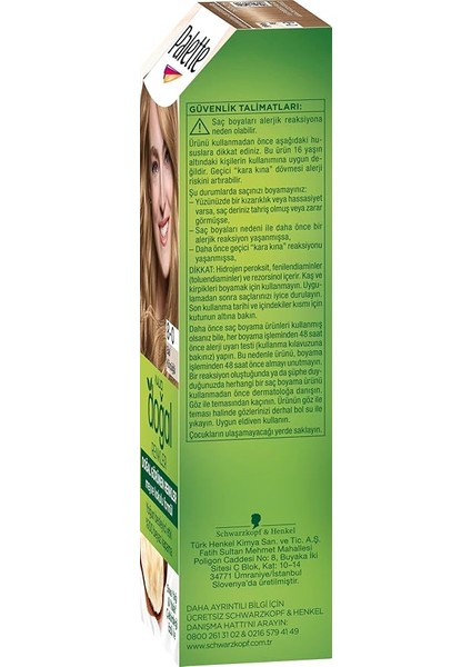 Kalıcı Doğal Renkler 8-0 Bal Köpüğü Saç Boyası, Tek Ebat indirimleri
