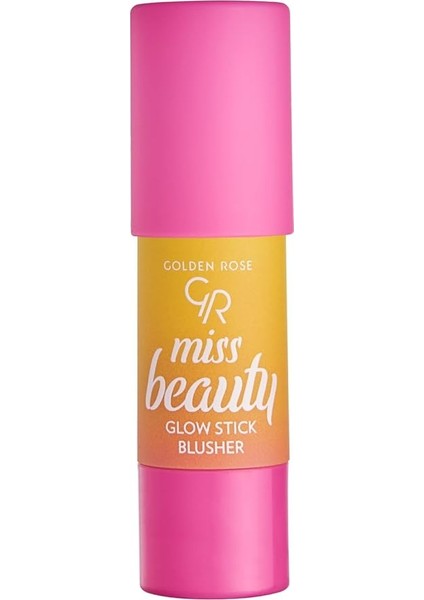 Rose Miss Beauty Glow Stick Blusher Çubuk Allık No:02 Dusty Rose fiyatları