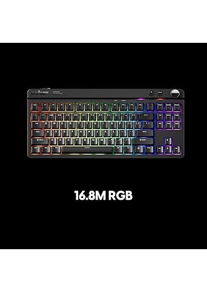 Xboard Ms Mekanik Oyun Klavyesi, 35 K Tarama Oranı ve 8k Sondaj Hızı, Sıcak Değiştirilebilir Ultra Düşük Gecikme Süresi Için Tkl Eklemli Montaj, Alüminyum Plaka, Pbt Tuşları indirimleri