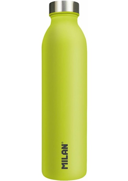 Paslanmaz Çelik Termos Şişe, 591 Ml, Asit Serisi, Sarı