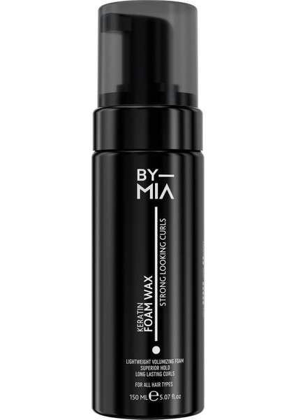Mıa Keratin Özlü Saç Şekillendirici Köpük Wax 150ML | Güçlü ve Belirgin Dalgalı Saçlar Elde Edin | Tüm Saç Tipleri Için Uygun