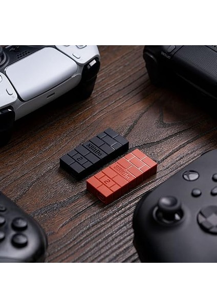 Kablosuz USB Adaptörü 2, Xbox Series, Joycons, Switch Pro, Ps5, Ps4, Ps4 Pro, Ps3 On Switch Için Bluetooth Anahtar Denetleyicileri Adaptörü, Pc, Android, Raspberry Pi, Retrofreak (Siyah) fırsatları