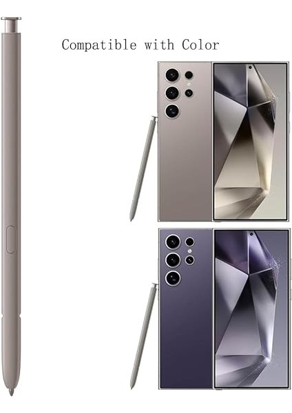 Kalem S Pen Samsung Galaxy S24 Ultra Pen S Pen Touch Pen Için 5 Adet Yedek Kalem Ucu (Gri) fiyatları