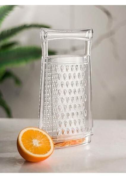 Akrilik Şeffaf El Kesmeyen Hazneli Rende fiyatları