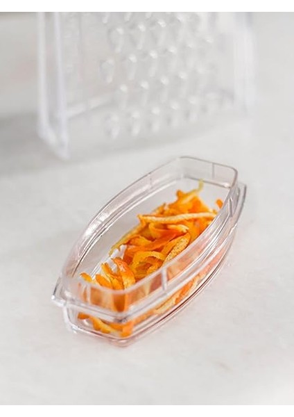 Akrilik Şeffaf El Kesmeyen Hazneli Rende indirimleri