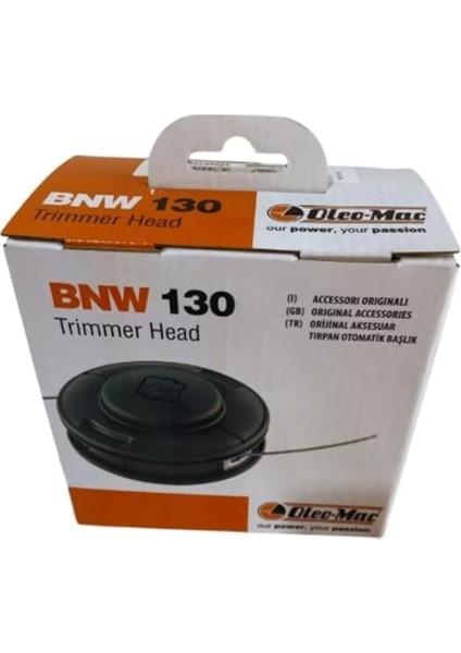 BNW130 Dişi Tırpan Başlığı, 2" Çapında, Siyah Renkli modelleri