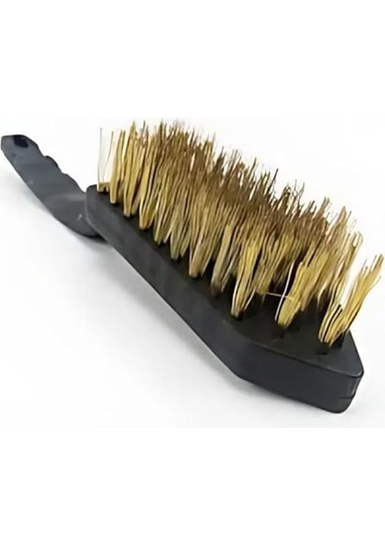 Barbekü Izgara Temizleme Tel Fırçası Plastik Saplı Mangal Tost Temizleme Fırçası Sık Telli (1) modelleri