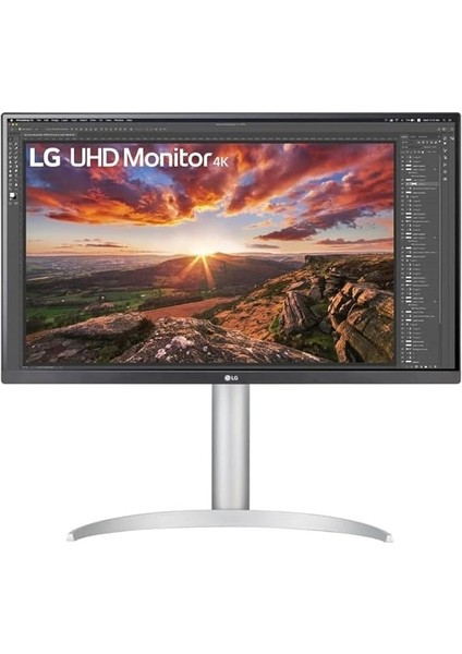 27UP850K-W UHD 4K 27" IPS Ekranlı Monitör USB Type-C ile