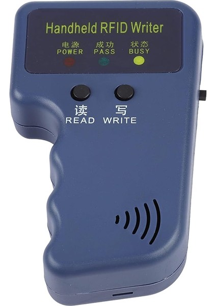 Okuyucu Yazarı, EM4100 Taşınabilir Elde Taşınabilir 125KHZ Kimlik Kart Fotokopi Makine Ev Güvenlik Sistemleri Okuyucu/yazar Çapıl + Keyfob Yazar