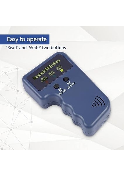 Okuyucu Yazarı, EM4100 Taşınabilir Elde Taşınabilir 125KHZ Kimlik Kart Fotokopi Makine Ev Güvenlik Sistemleri Okuyucu/yazar Çapıl + Keyfob Yazar fiyatları