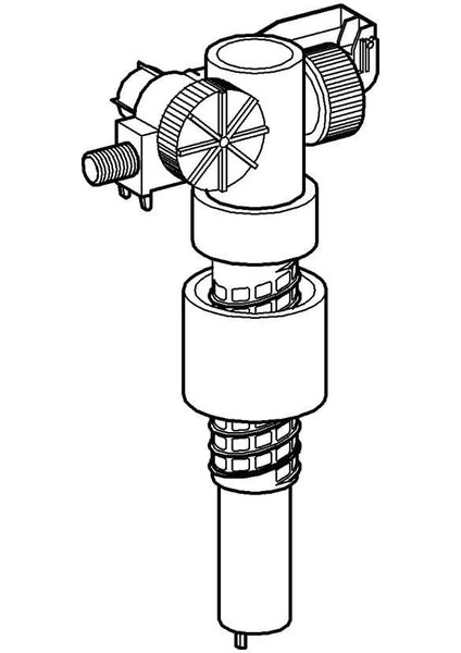 Gömme Rezervuar Iç Takımı Doldurma Grubu Flatör Şamandıra - 37095000 indirimleri