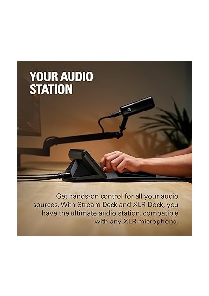 Stream Deck + Xlr – Ses Mikseri ve Denetleyici, Arka Xlr'den Usb'ye Mikrofon Arayüzü, Podcasting, Yayın, Içerik Oluşturucular, Kadranlar ve fiyatları