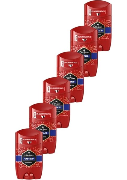 Spıce Captaın Deo Stıck 50 ml x 6
