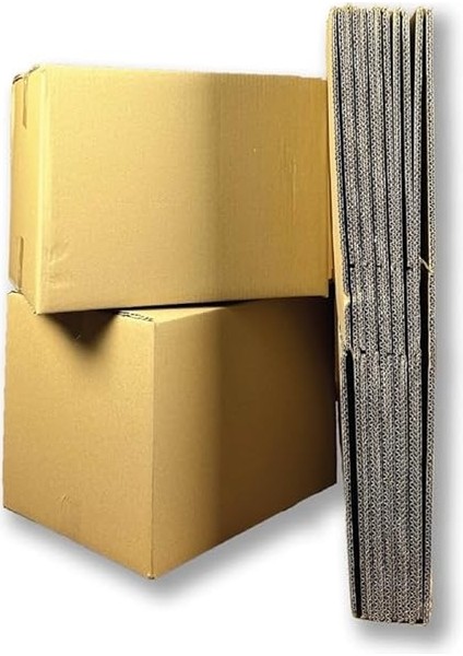 Sağlam Taşıma Kolisi Çift Oluklu Boş Koli, Karton Kutu, Çeyiz Kutusu, Taşınma Kolisi 5 Adet modelleri