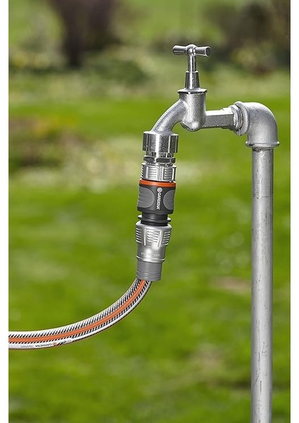 Premium Hortum Bağlantısı 13 mm (1/2 Inç) - 15 mm (5/8 Inç): Musluklar Için Adaptör, Yüksek Hortum Tutma Kuvveti, Kavrama Oyukları, Donmaya Karşı Dayanıklı (18255-50) modelleri