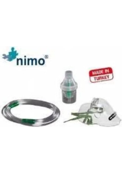 Nebulizatör Seti Yetişkin Tüm Cizahlarla Uyumlu