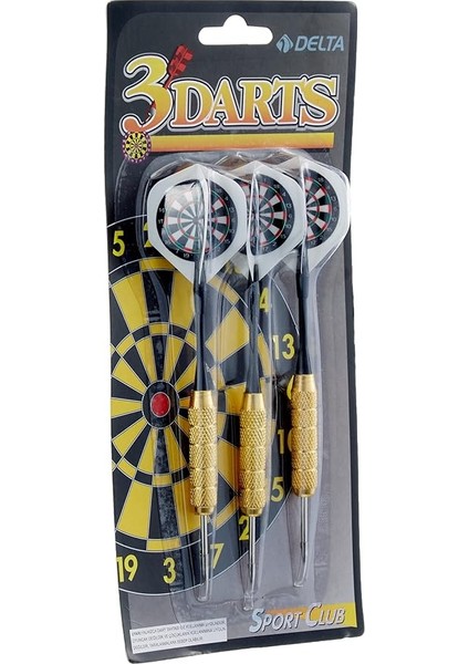 Dart Oku (3’lü Set) - Çelik Uç + Pirinç Gövde + Renkli Kanat - Dart Oku Seti, 22 gr fiyatları