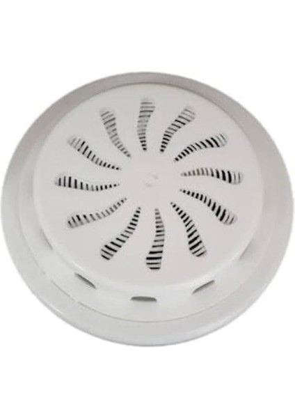 Home Ayarlı Doğalgaz Cam Menfezi Beyaz Ø18CM - Aç-Kapa Ayarlanabilir Soğuk Hava Engelleyen Cam Menfezi - Şeffaf Panel Hava Kapaklı Havalandırma Menfezi