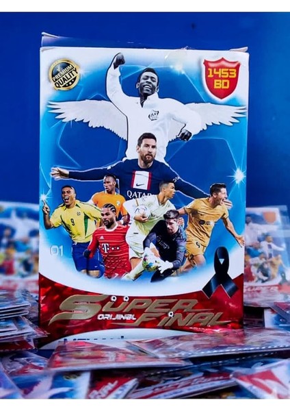 Final 60 Adet (20 Paket Her Pakette 3 Adet) Kart Futbolcu Krtı Sporcu Krtı Oyuncu Krtı