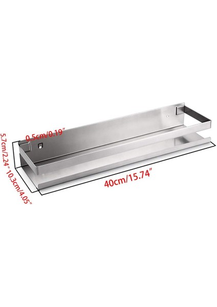 Banyo Köşe Depolama Rafı Paslanmaz Çelik Banyo Aksesuarı Caddy Rafları Duvara Monte Banyo Duş Düzenleyici Mutfak, Banyo, Oturma Odası, Otel Için Depolama Rafı (40 Cm, Gümüş) modelleri