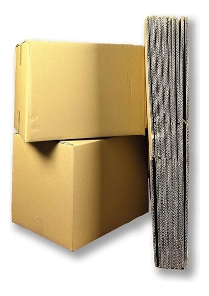 Sağlam Taşıma Kolisi Çift Oluklu Boş Koli, Karton Kutu, Çeyiz Kutusu, Taşınma Kolisi 25 Adet modelleri