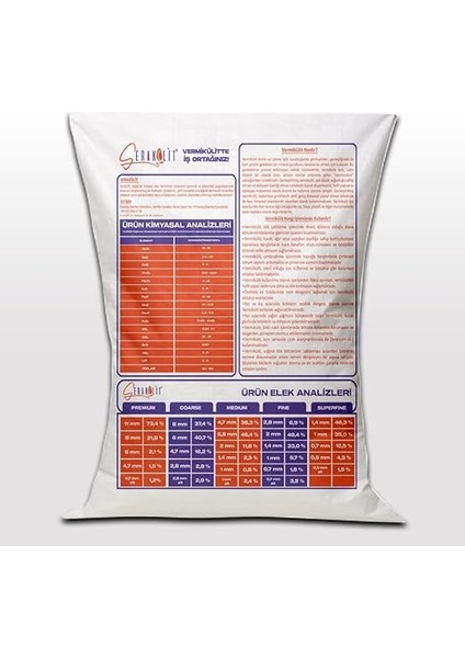 Vermikülit - Micron 10 Litre modelleri