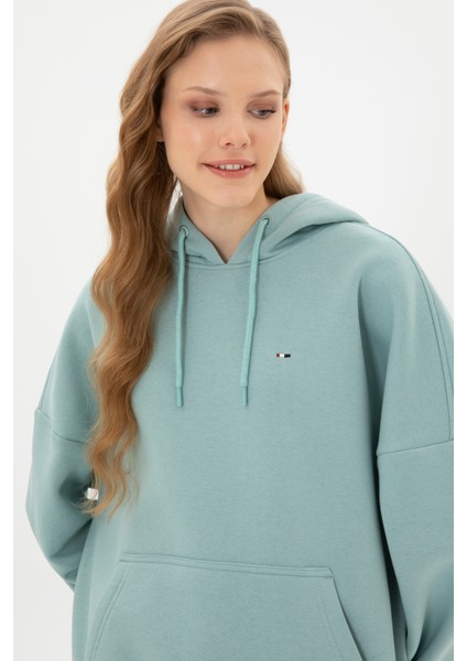 Kadın Mint Sweatshirt 50313567-VR090 fiyatları