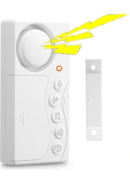 Dondurucu Kapı Alarmı, Zaman Gecikmeli 3/15/30/60 Saniye, Buzdolabı Kapısı Alarmı, Pencere/kapı Alarmı, Ev Güvenliği Için, Buzdolabı, Kablosuz Alarm