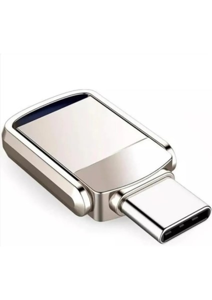 64GB Type-C USB Flash Bellek Mini 3.1 USB Bellek Metal Dual Otg 64 GB Type-C Iphone 15 Pro Max S24 Ultra Otg