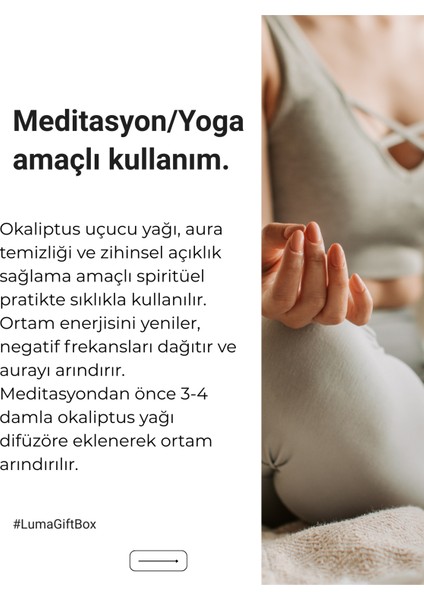 Okaliptus Uçucu Yağı 10 ml %100 Saf Ve Doğal - Eucalyptus Essential Oil