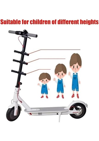 Elektrikli Scooter Çocuk Ek Tutma Gidonu Kavrama Kolu fırsatları