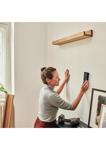 Home &amp; Garden Truvo Duvar Dedektörü (Tek Tuşla Kolay Kullanım, Metallerin ve Akım Geçen Kabloların Tespiti, Duvarda 70MM'YE Kadar Çalışma Maesafesi, Geri Dönüştürülmüş Malzemeden Katon Kutu) fırsatları