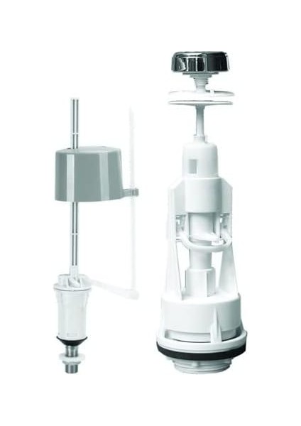 Basmalı Su Tasarruflu Klozet Sifon Rezervuar Iç Takım Seramik