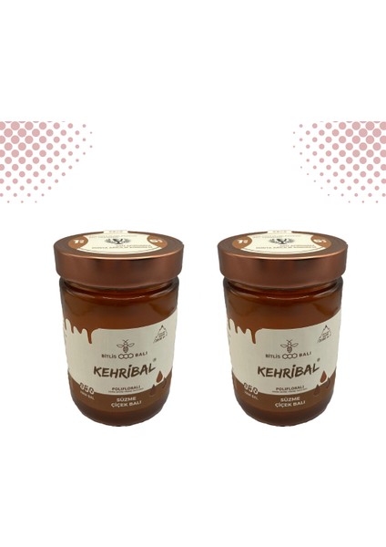 Bitlis Çiçek Balı 850 gr 2 Adet