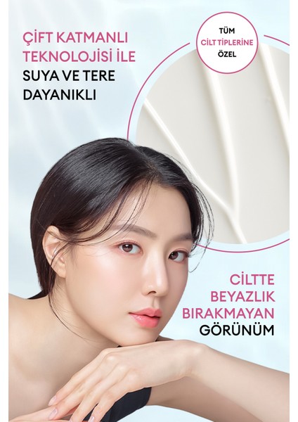 Hassas Ciltlere Koruma Sağlayan Güneş Sütü MISSHA All Around Safe Block Soft Finish Sun Milk SPF50+