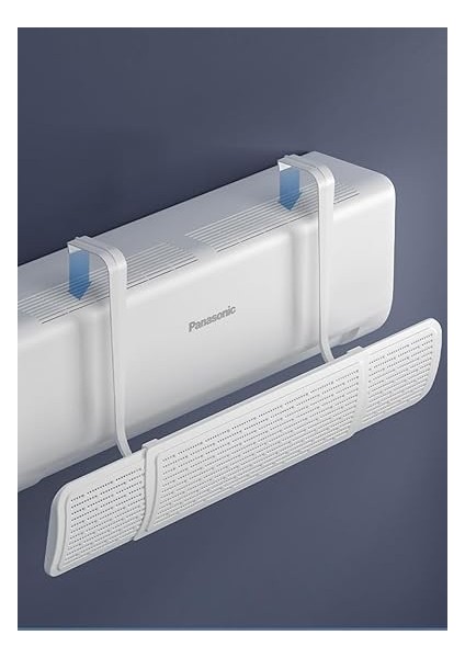 Co Ayarlanabilir Split Tipi Klima Hava Yönlendirici Klima Siperliği Klima Çarpması Için Aparat Ayarlanabilir Klima Deflektörü fiyatları