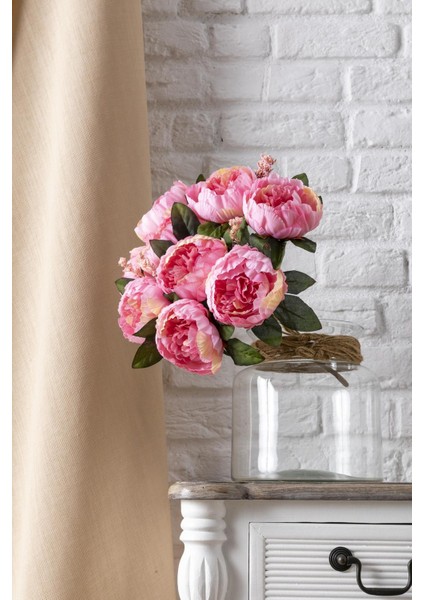 Yapay Şakayık Demeti Açık Pembe 35 cm 9 Dal fiyatları